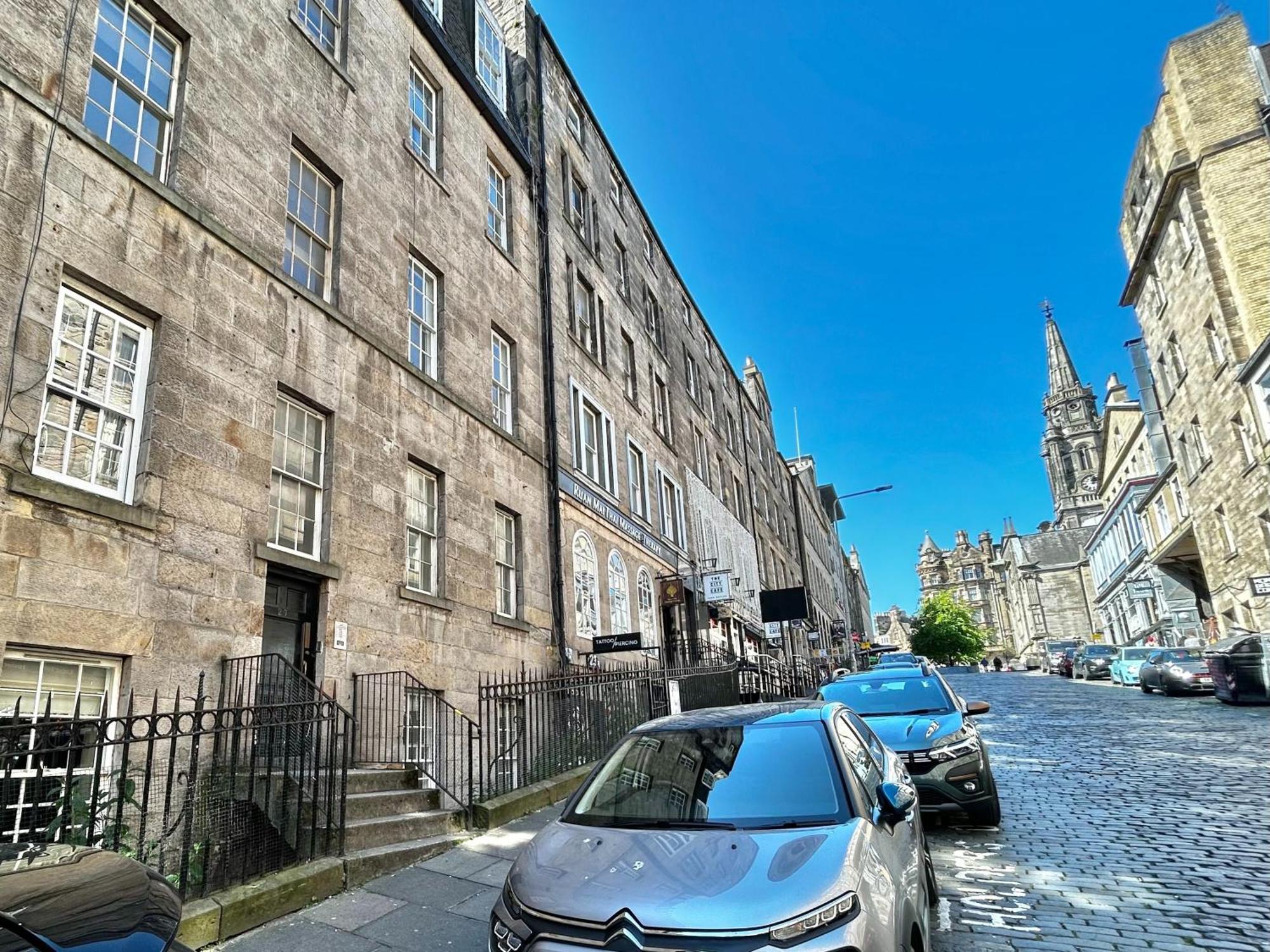 Blair St Burns Apt Old Town Edimburgo Exterior foto
